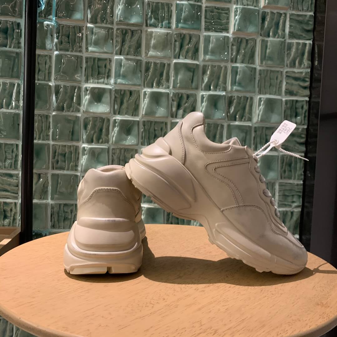 Gucci Rhyton Dirt Leather Sneaker 550046