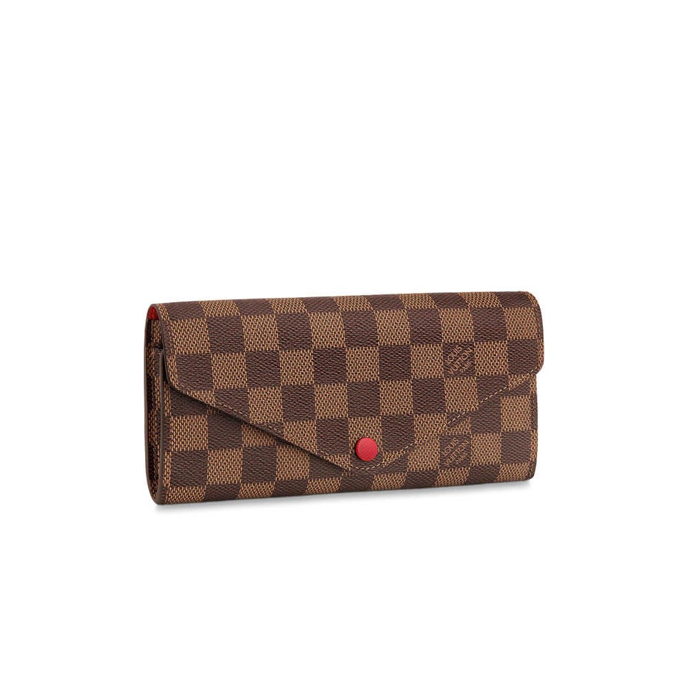 Louis Vuitton Damier Ebene Canvas Josephine Wallet N63543