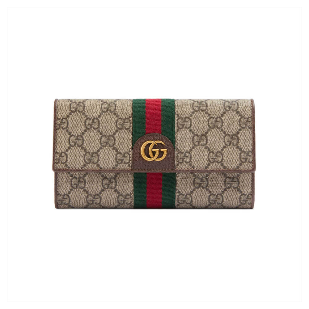 Gucci GG Continental Wallet with Three Little Pigs 557803