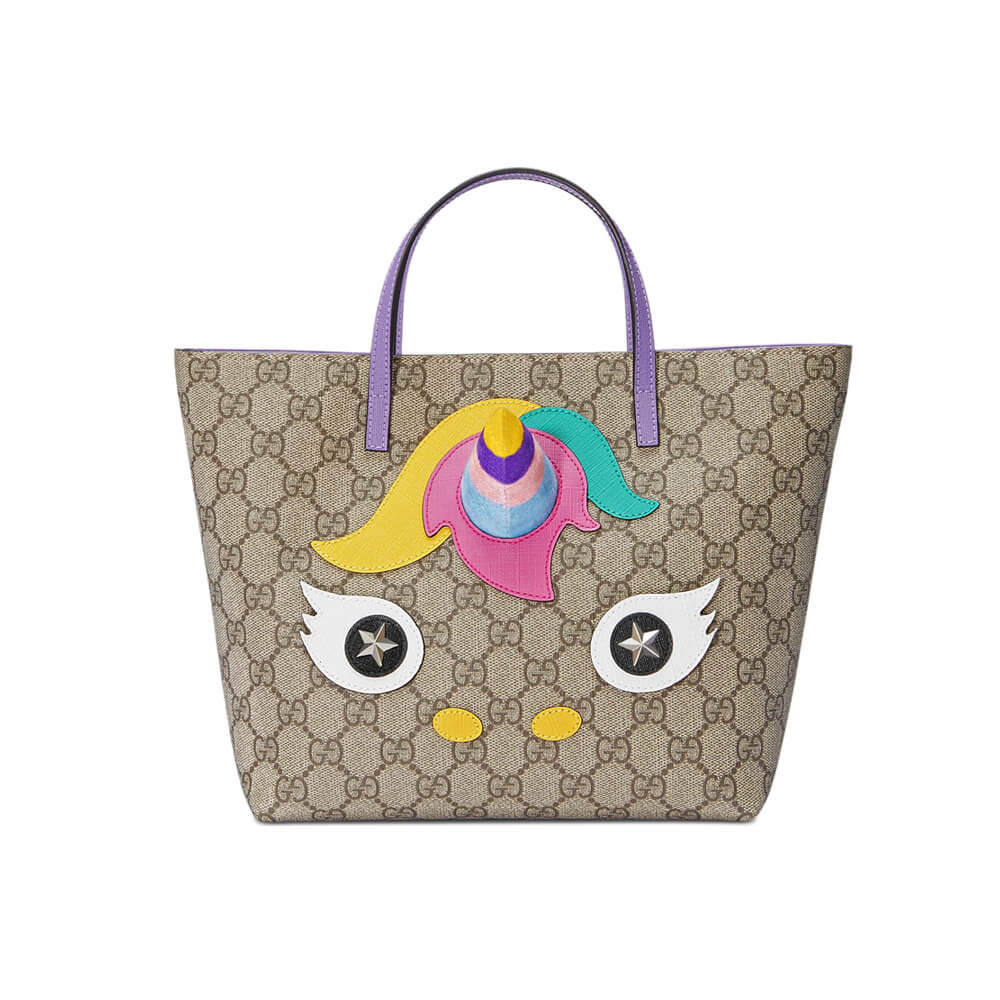 Gucci Beige Childrens Unicorn Tote 502189