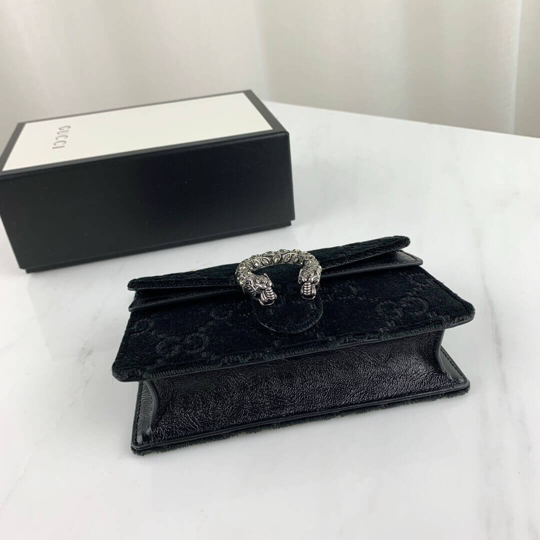 Gucci Dionysus GG Velvet Super Mini Bag 476432