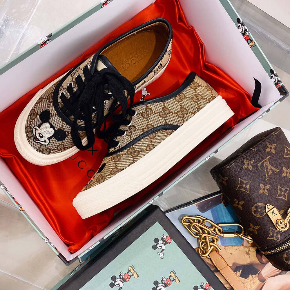 Gucci GG Disney x Gucci Sneaker 875604 Black