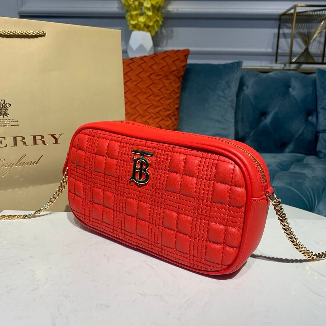 Burberry Quilted Lambskin Camera Bag 80217391