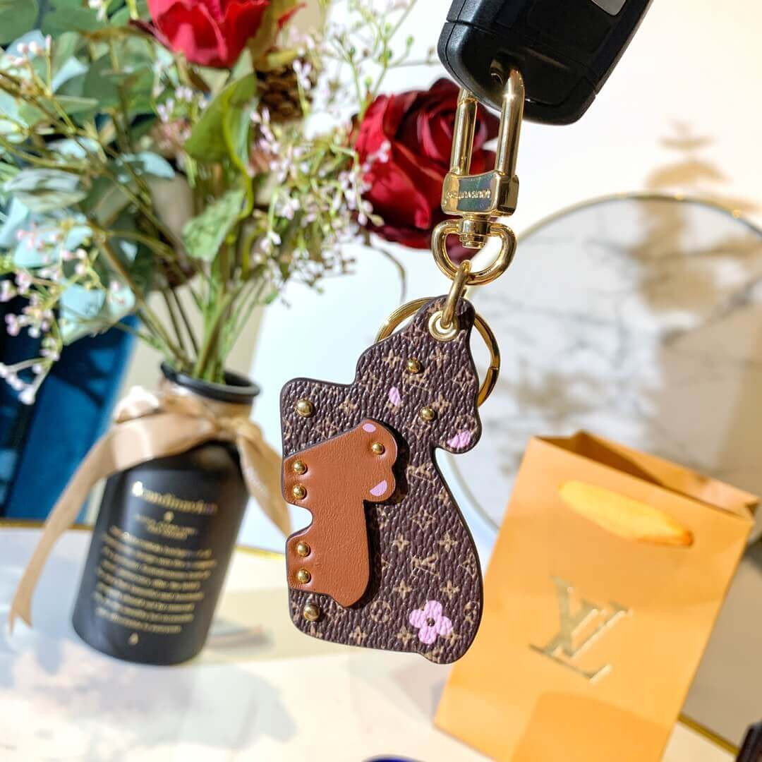 Louis Vuitton Mummy And Baby Bear Bag Charm And Key Holder M69558