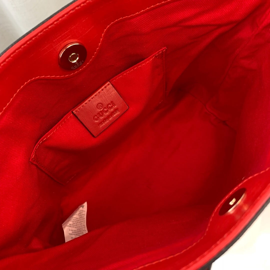 Gucci Childrens GG Tote With Rainbow Butterfly 550768