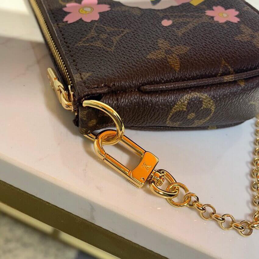 Louis Vuitton Pikachu Print Mini Pochette Accessoires M58009