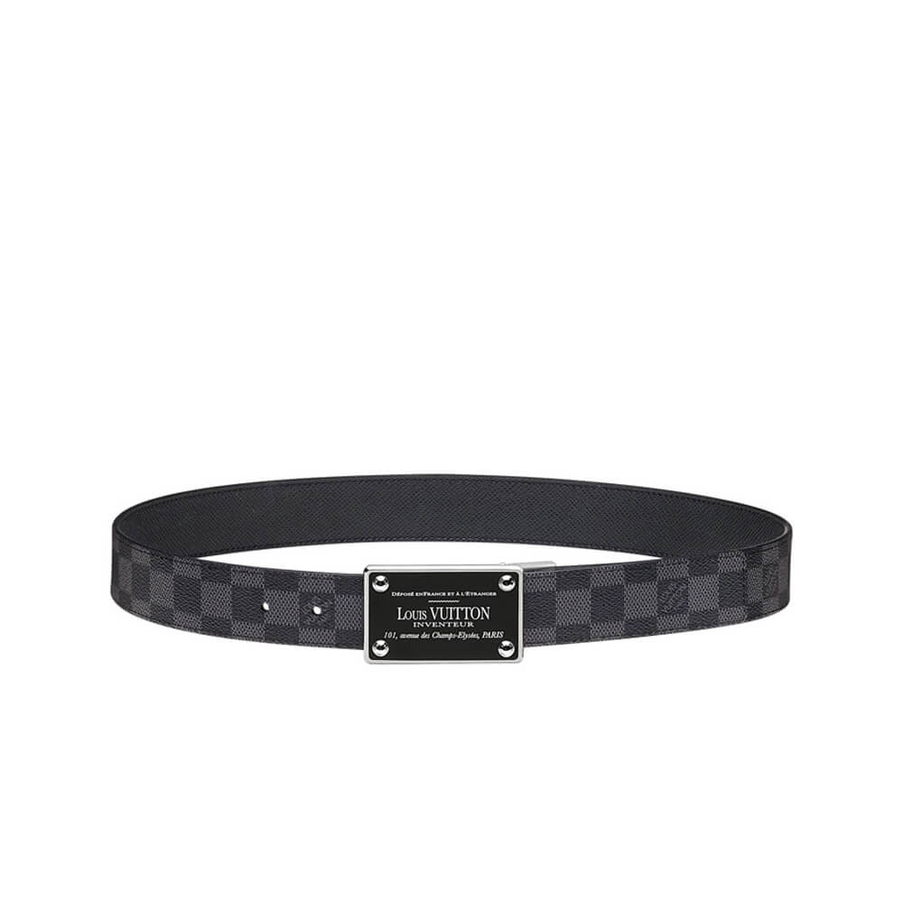 Louis Vuitton LV Inventeur Damier 35mm Reversible Belt M9632Q