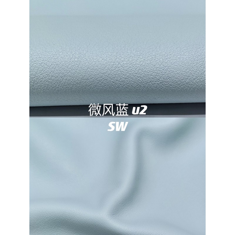 Hermes makes exclusive leather plain leather Swift leather: blue line