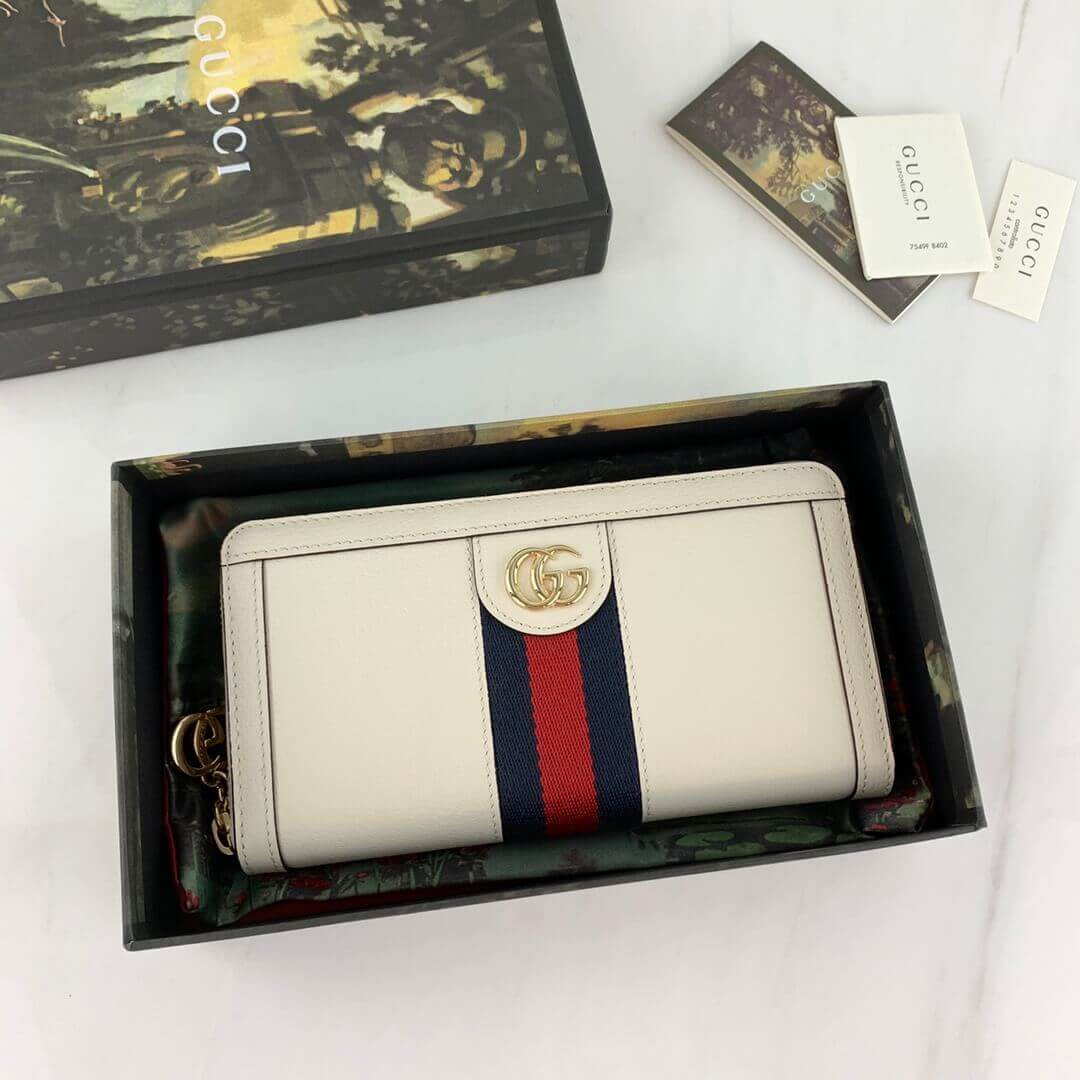 Gucci Ophidia Zip Around Wallet 523154
