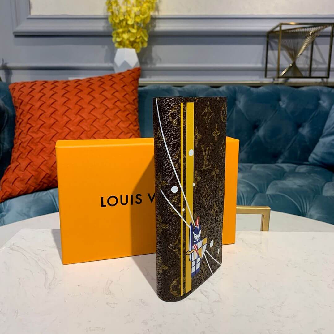 Louis Vuitton Troy Print Brazza Wallet M66540