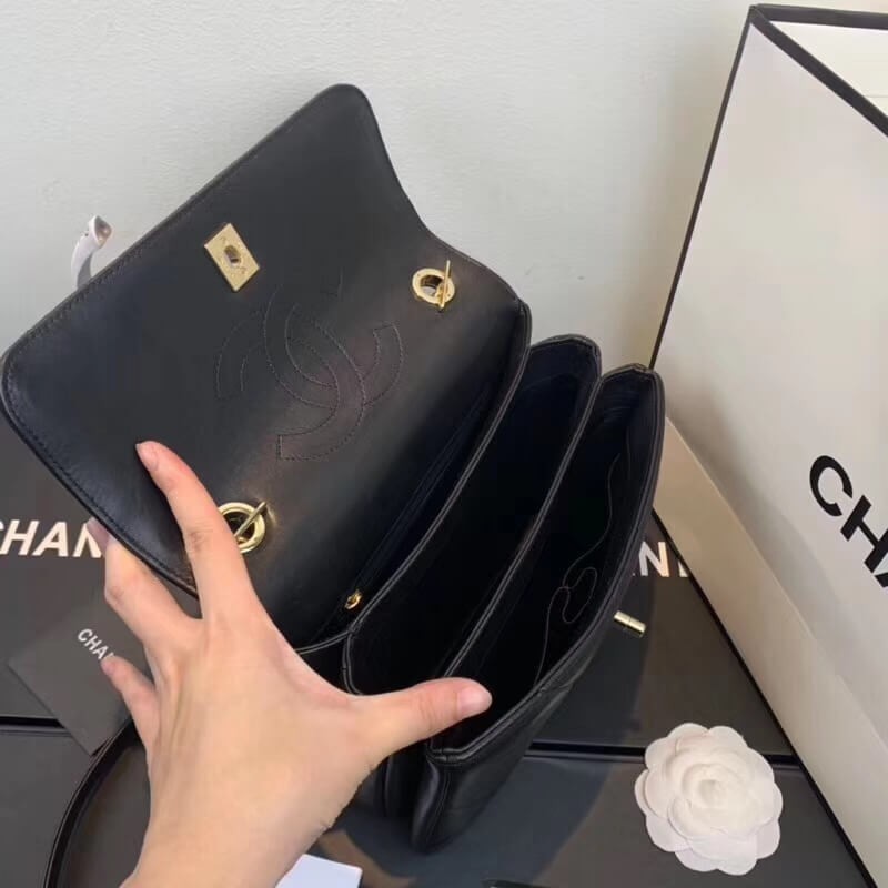 Chanel Small Flap Bag With Top Handle A92236