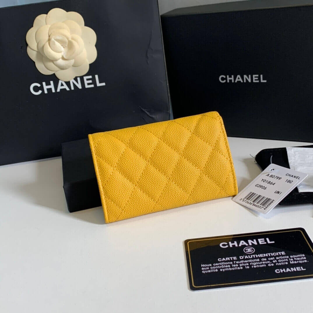 Chanel Caviar Classic Card Holder A80799
