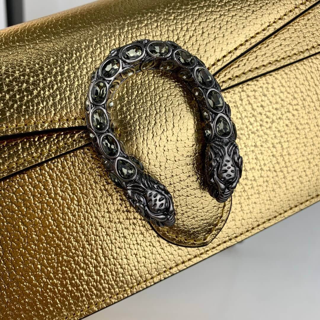 Gucci Gold Dionysus Super Mini Bag 476432