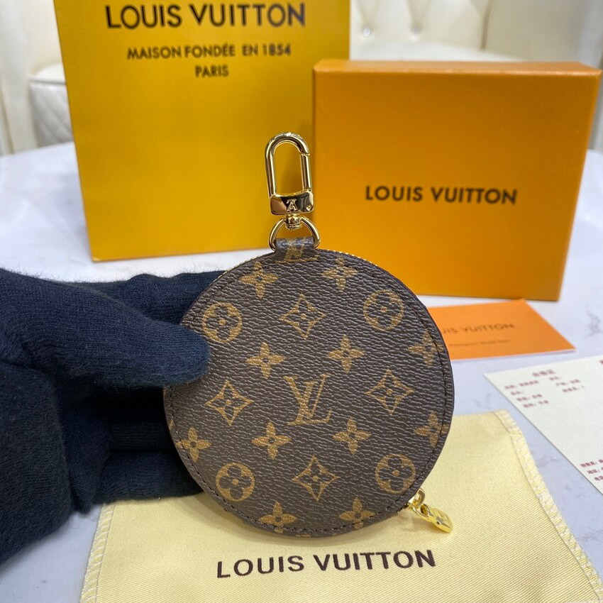 Louis Vuitton Monogram Round Coin Purse M80864A
