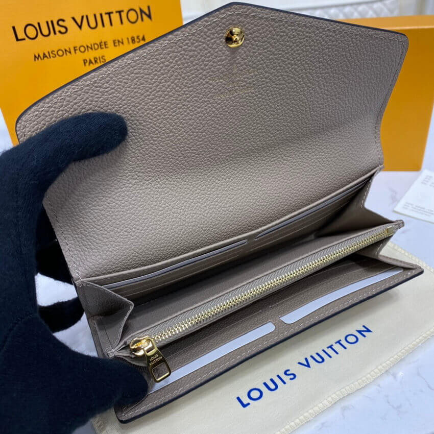 Louis Vuitton Monogram Empreinte Sarah Wallet M68708