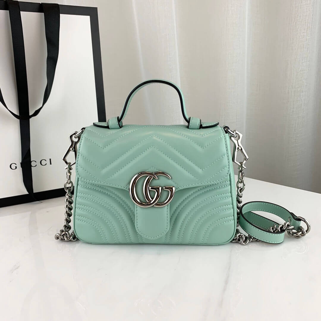 Gucci GG Marmont Top Handle Bag 22cm 547260