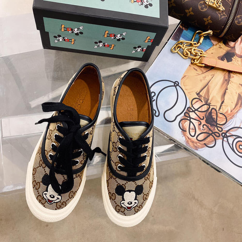 Gucci GG Disney x Gucci Sneaker 875604 Black
