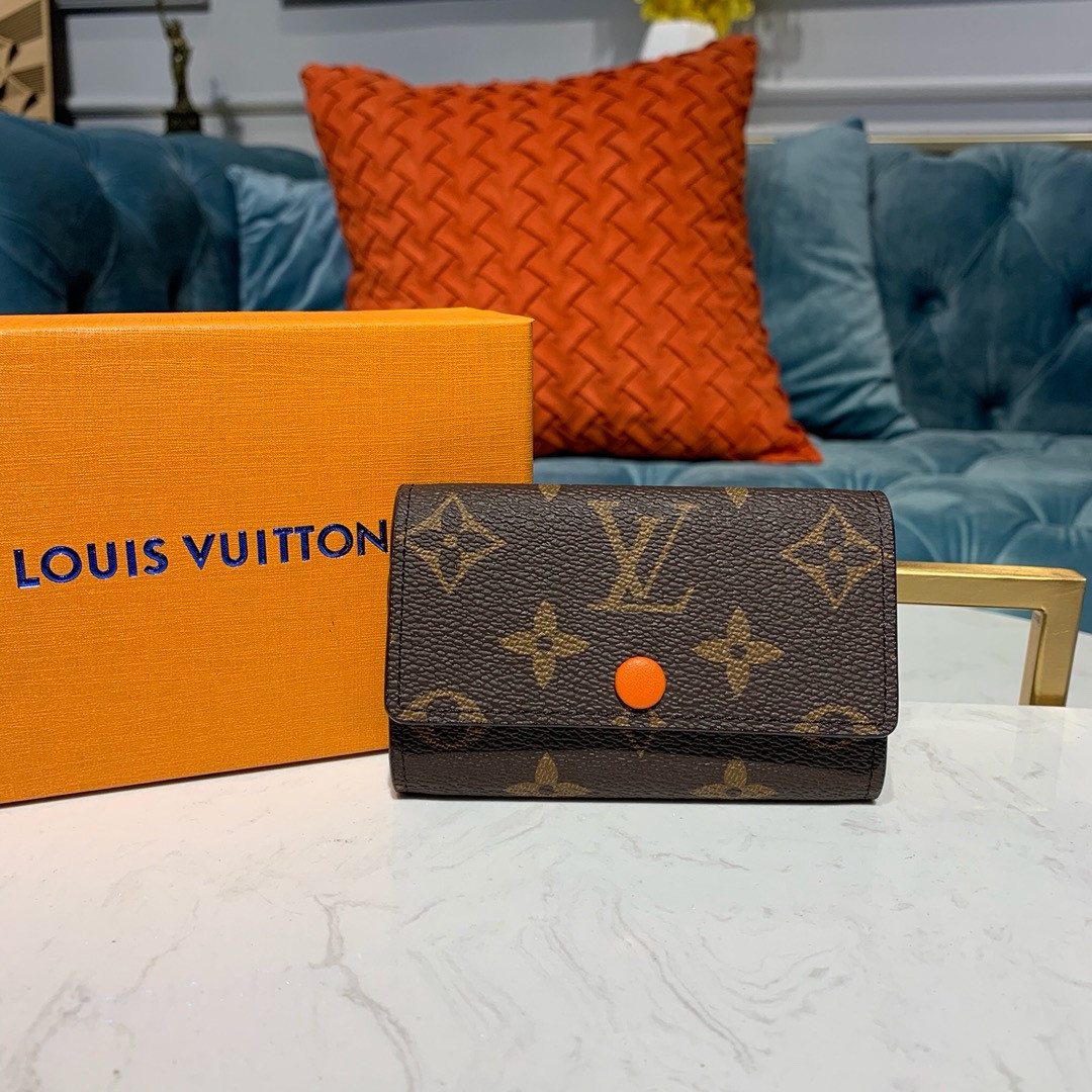 Louis Vuitton Monogram Canvas 6 Key Holder M62630