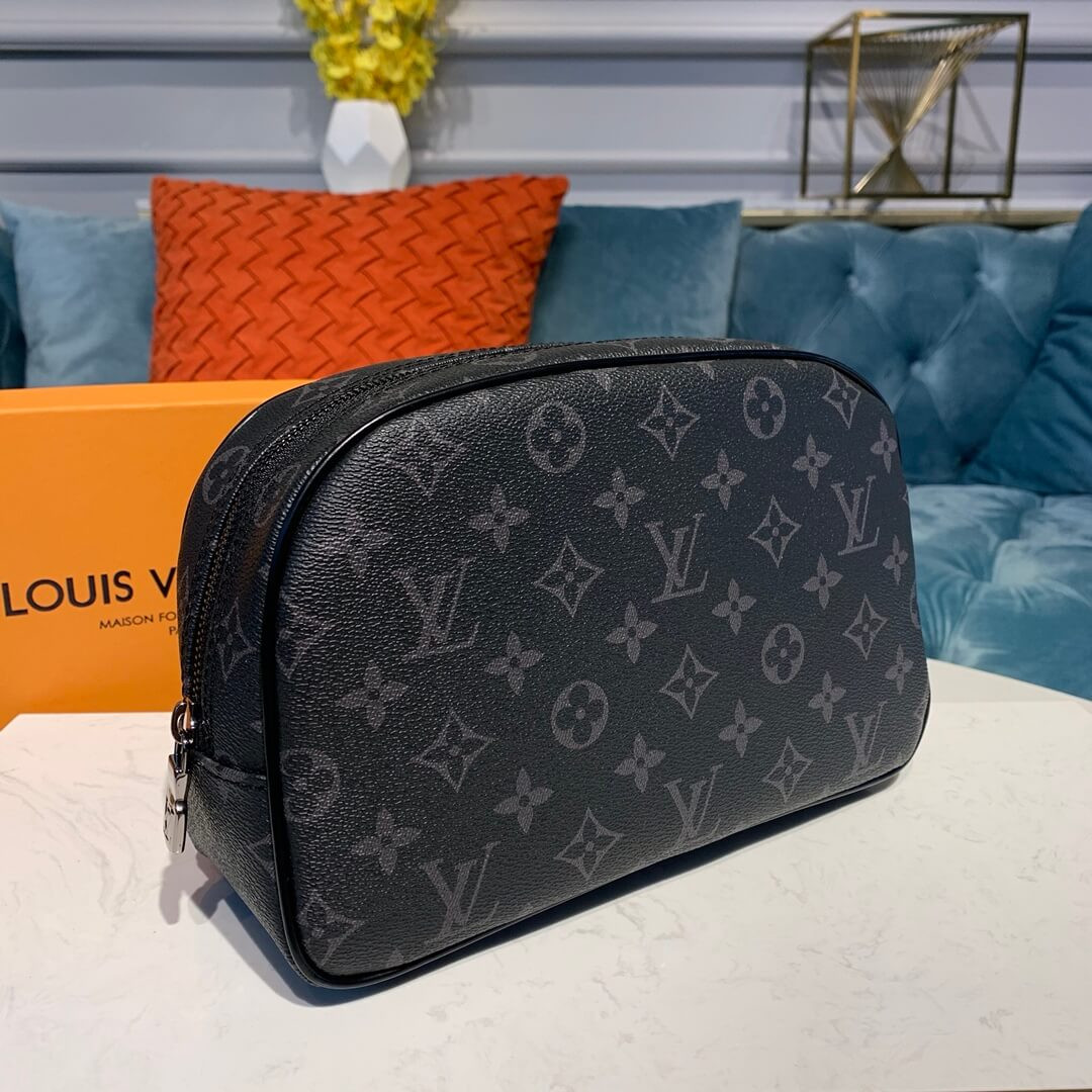 Louis Vuitton Monogram Eclipse Toiletry Bag 25 M47527