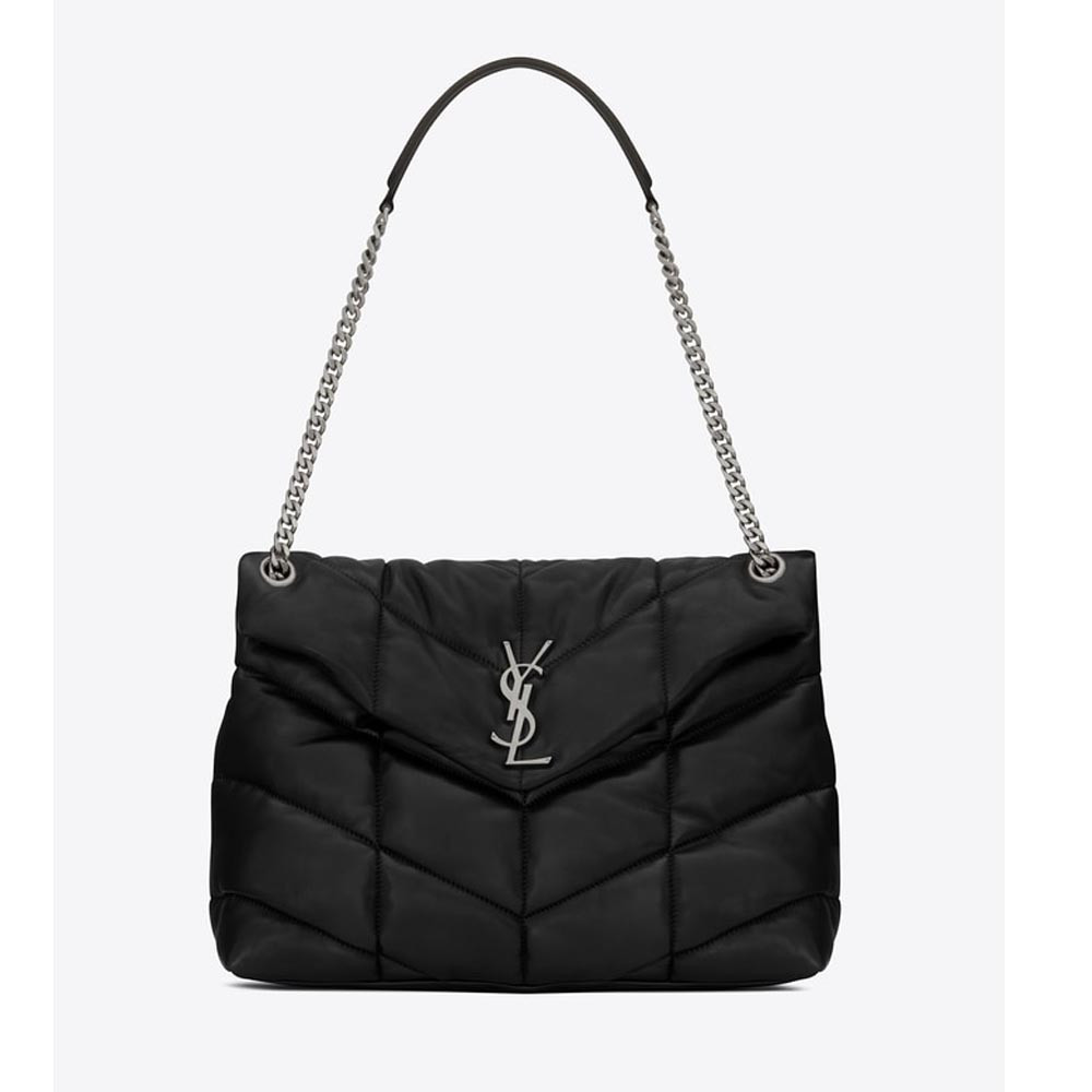 Saint Laurent Loulou Puffer Medium Bag In Quilted Lambskin 577475