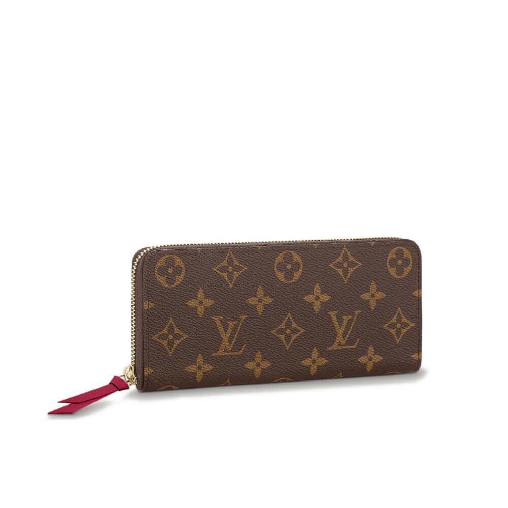 Louis Vuitton Monogram Clemence Wallet M60742 M61298