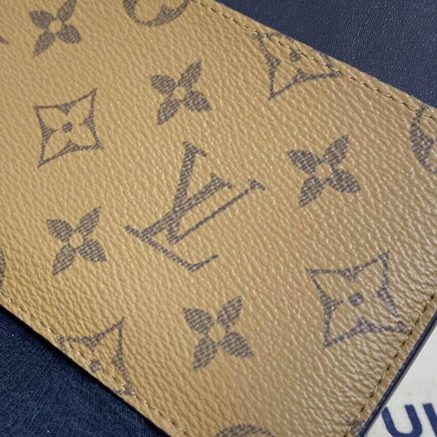 Louis Vuitton Monogram Reverse Slim Purse M80390