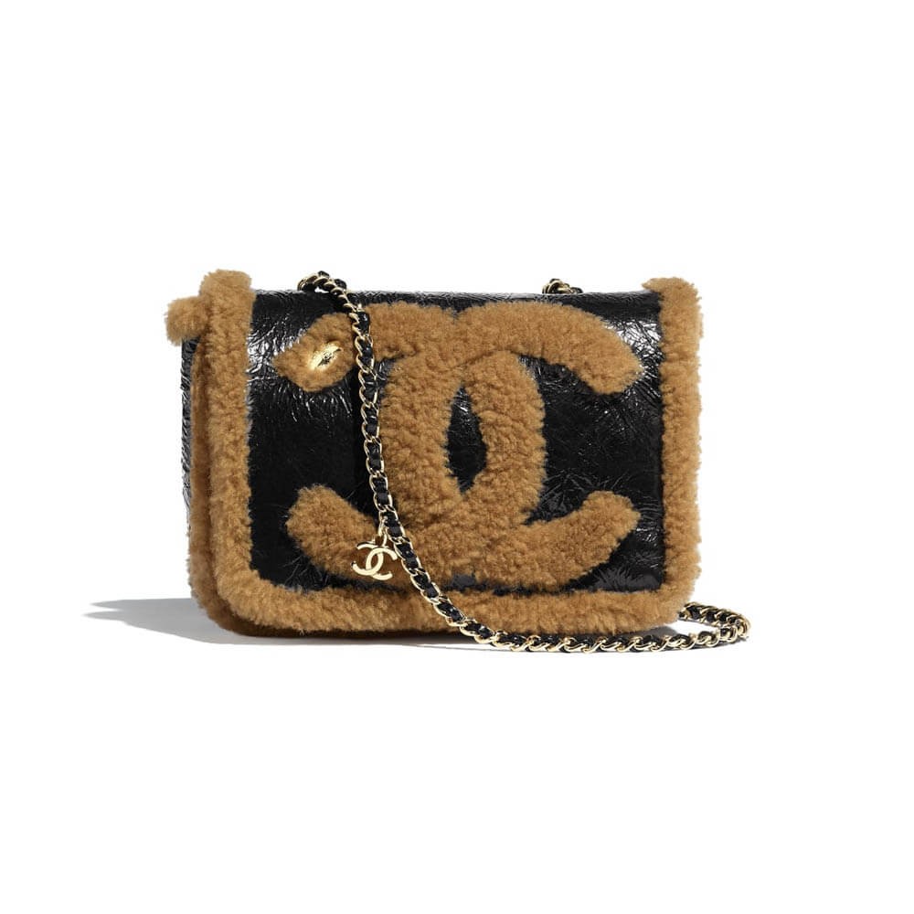 Chanel Sheepskin CC Flap Bag AS0321