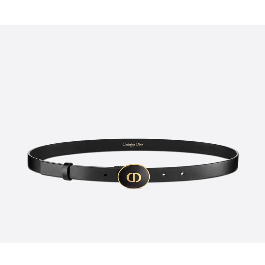 Christian Dior Smooth Calfskin Teddy-D 15mm Belt B0106