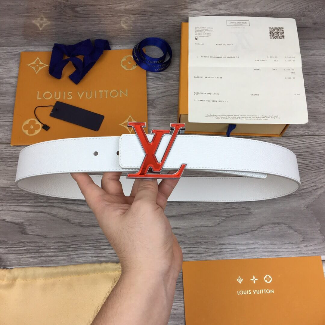 Louis Vuitton Prism 40mm Belt M0165