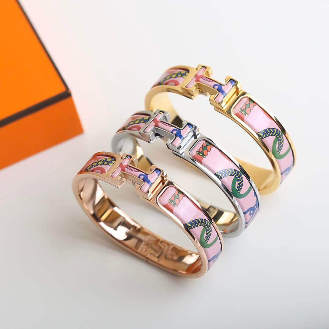 Hermes Clic H Panoplie Equestre Bracelet H707