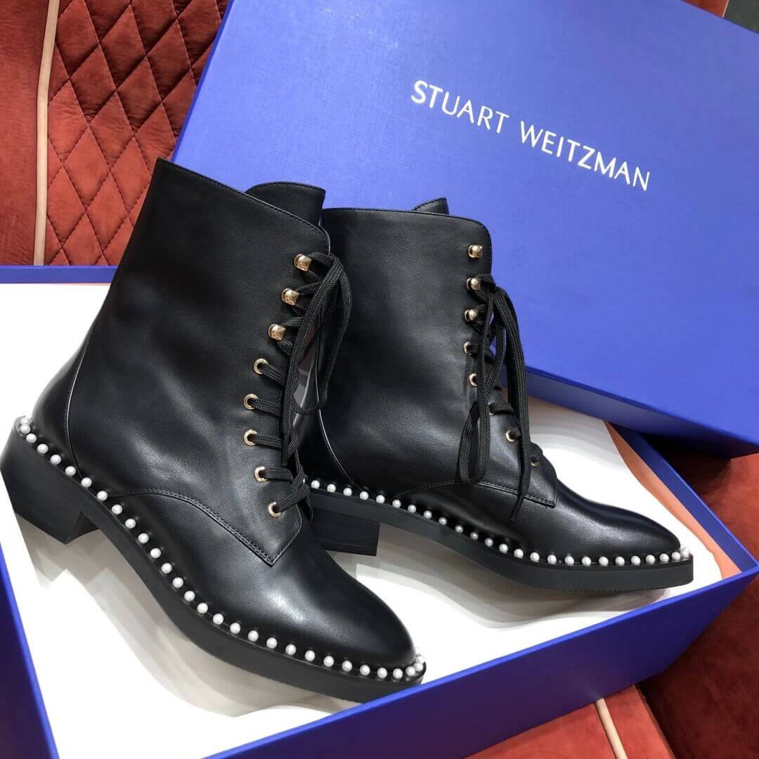 Stuart Weitzman Sondra Pearl Lined Boots