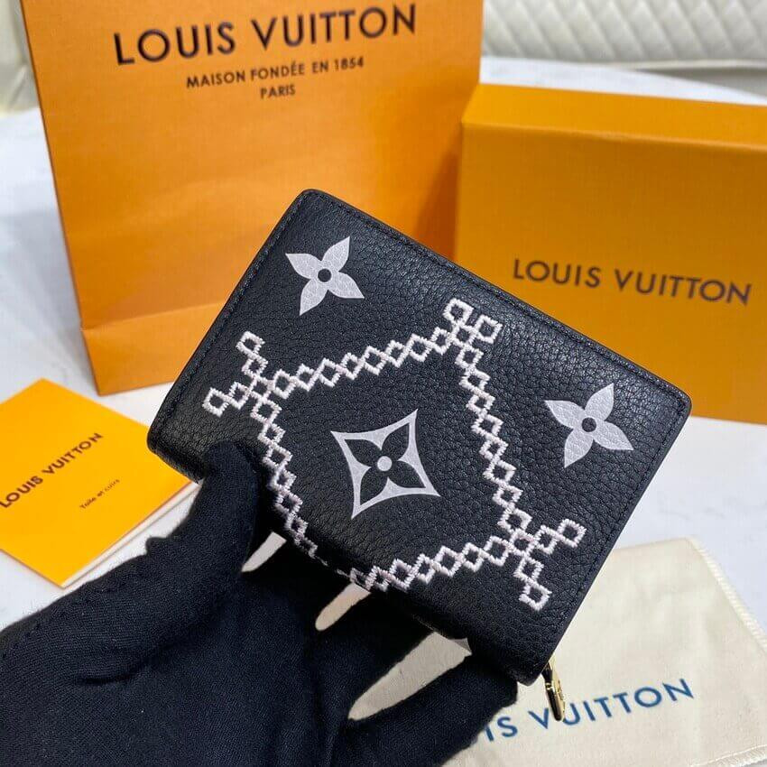 Louis Vuitton Monogram Empreinte Clea Wallet M81212 M81139