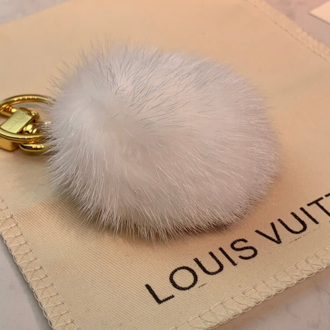 Louis Vuitton Penguin Fur Bag Charm And Key Holder M69007