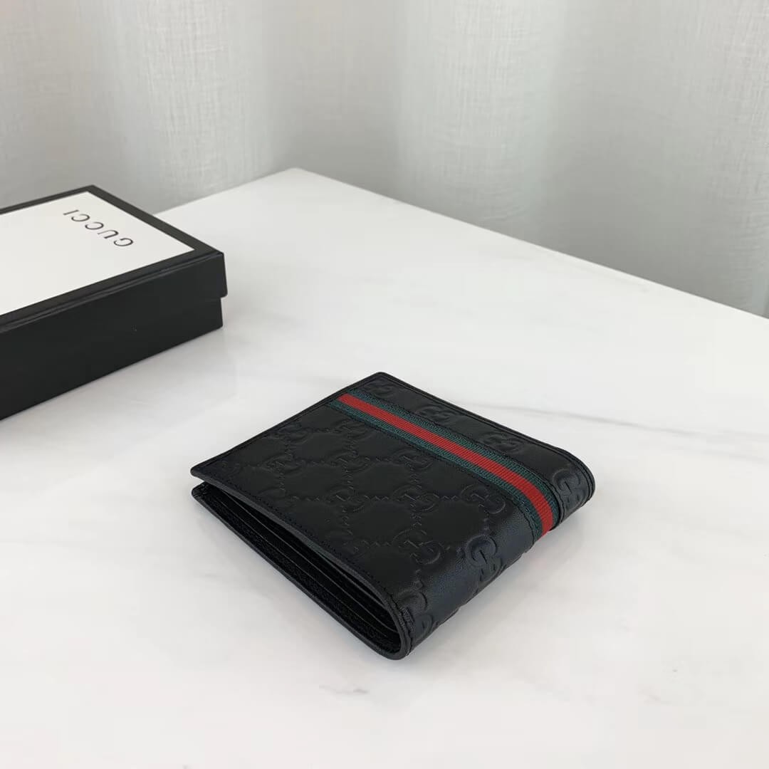 Guccissima Web Bi-fold Wallet 138042