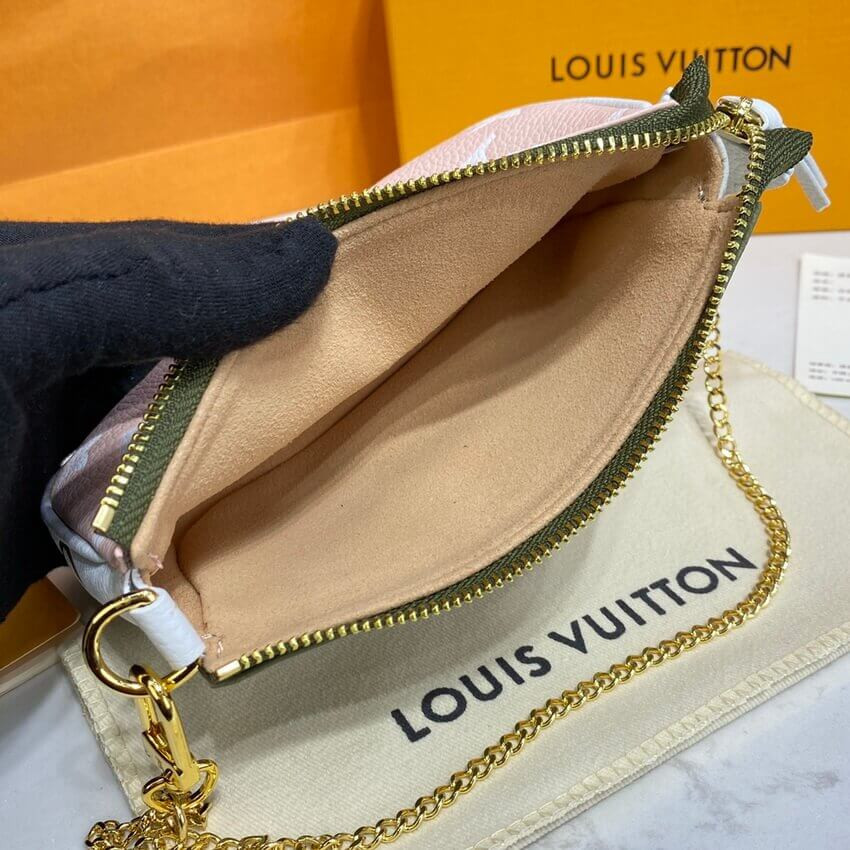 Louis Vuitton Monogram Empreinte Leather Mini Pochette Accessoires M81284