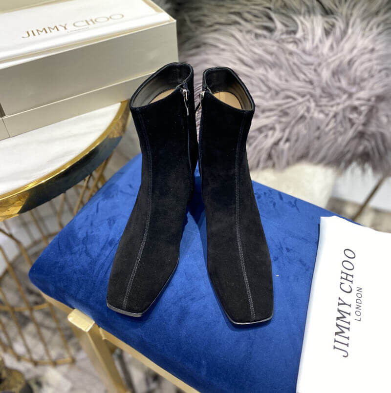 Jimmy Choo Bryelle 85 Suede Ankle Boots J173