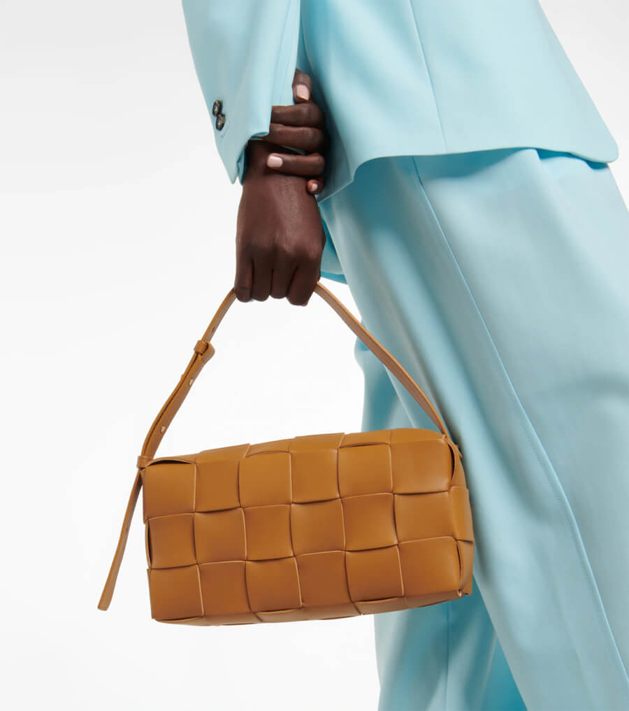 Bottega Veneta Brick Cassette Camel