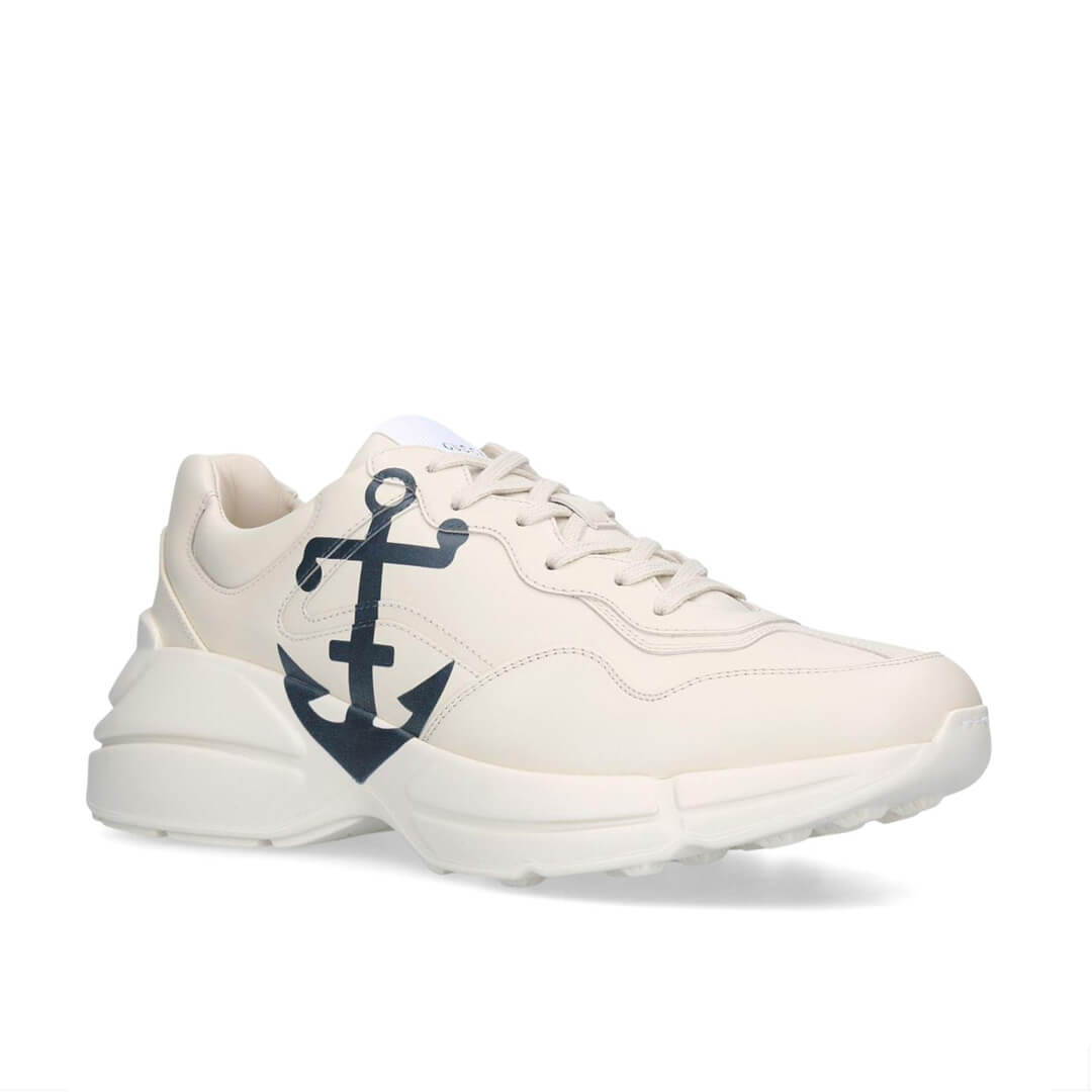 Gucci Anchor Rhyton Leather Sneaker 550049