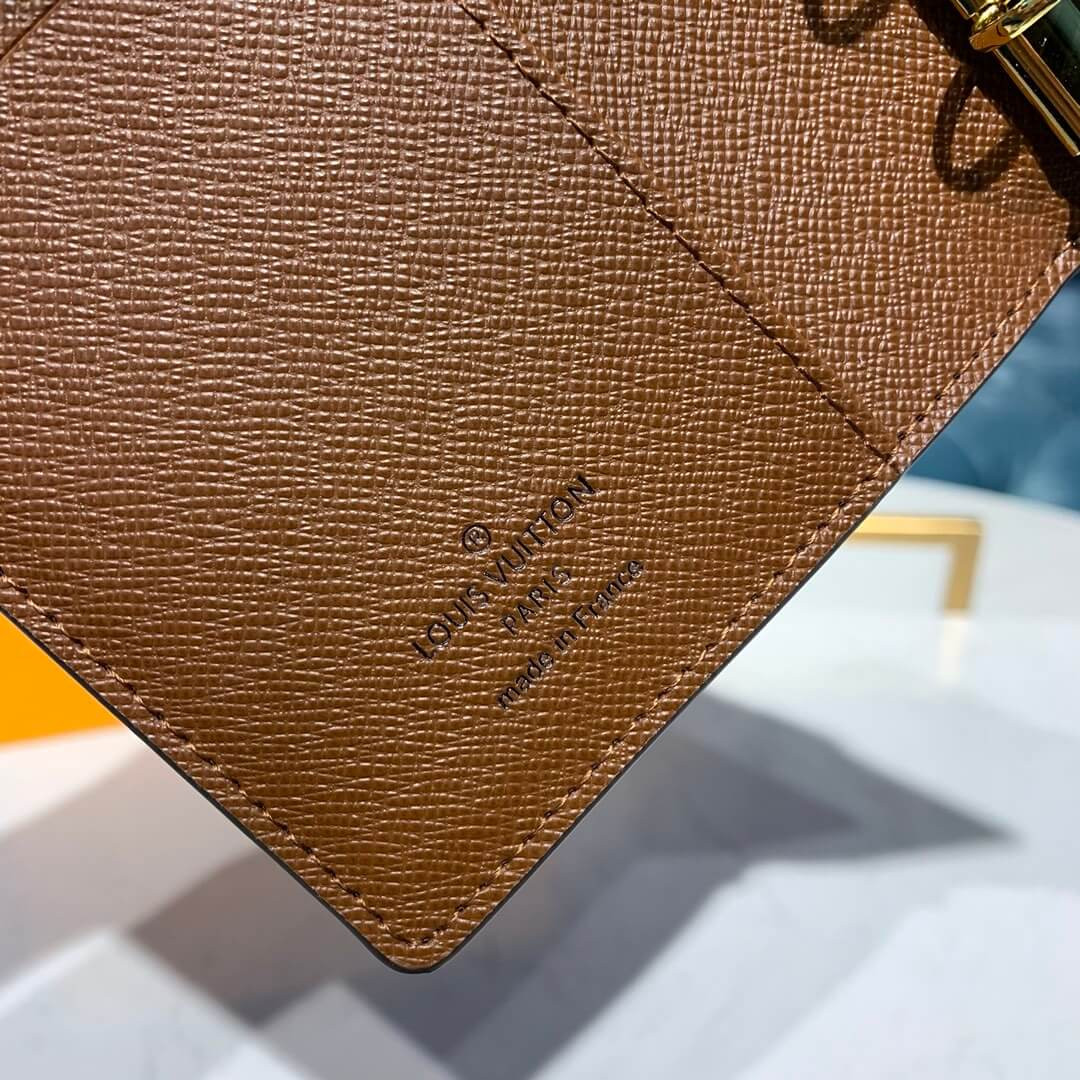 Louis Vuitton Monogram Panda Print Small Ring Agenda Cover R20005