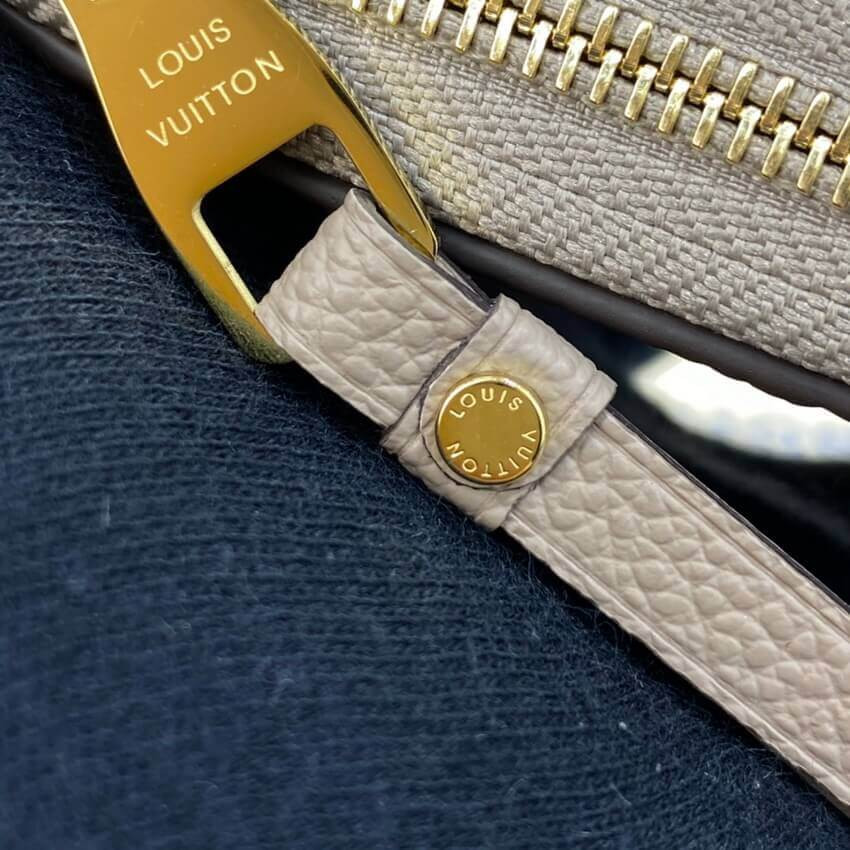 Louis Vuitton Monogram Empreinte Zippy Coin Purse Tourterelle