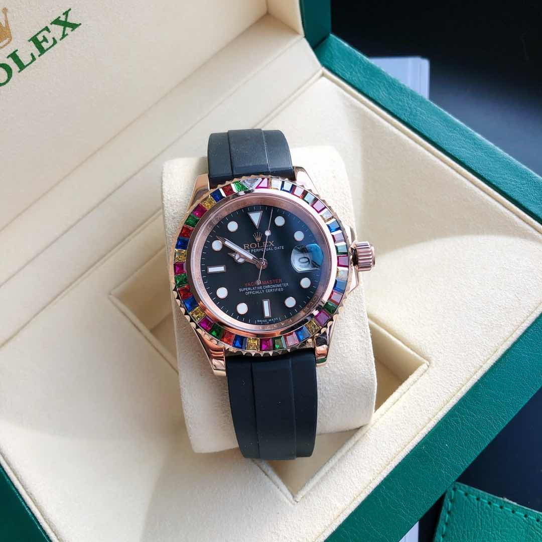 Rolex Yacht-Master 40mm Rose Gold Rainbow 116655