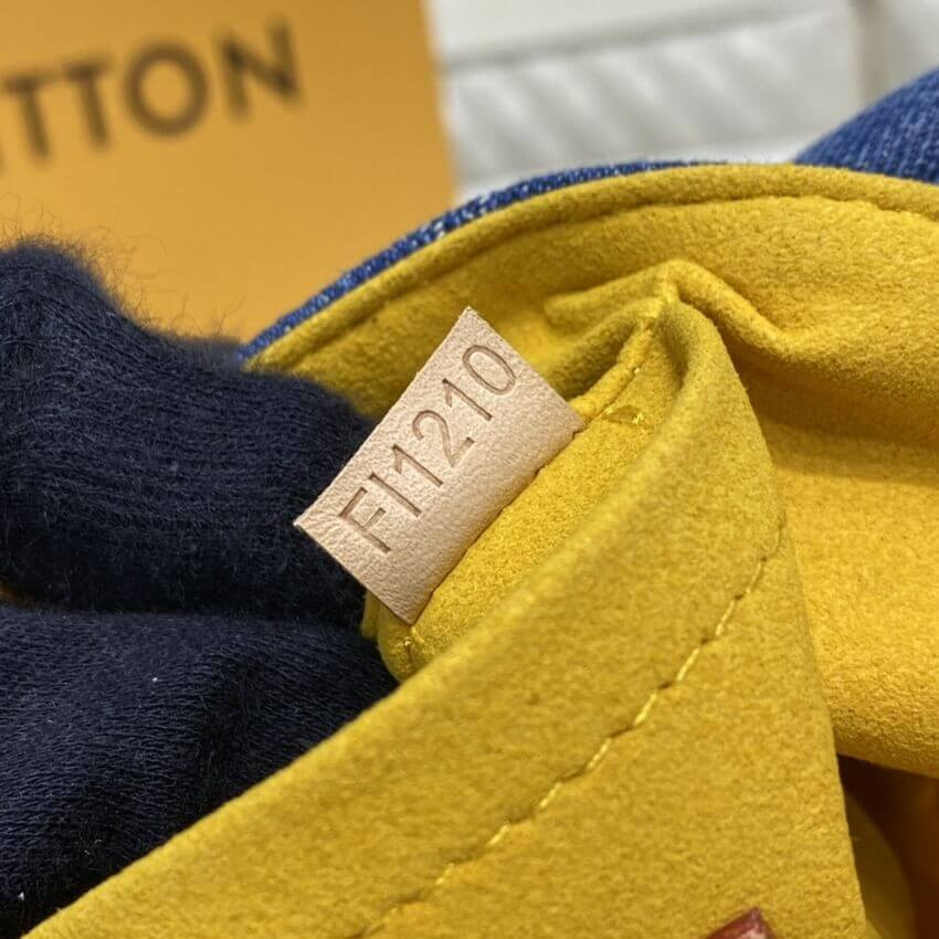 Louis Vuitton Monogram Denim Mini Pleaty M95050