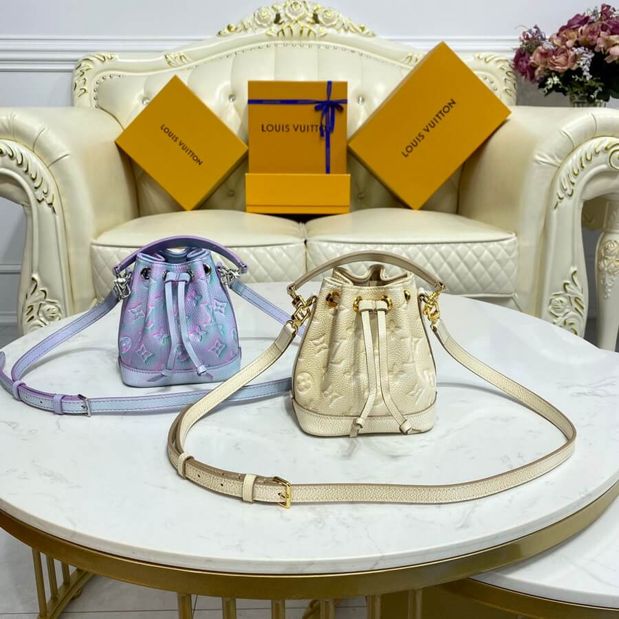 Louis Vuitton Monogram Empreinte Nano Noe M81626 M81463