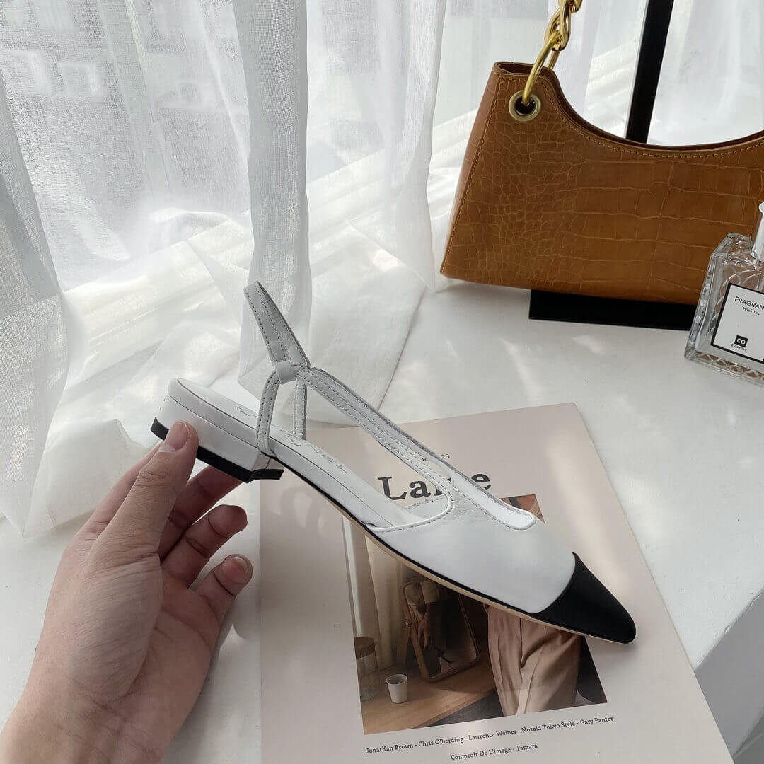 Chanel Flat Slingbacks 36129