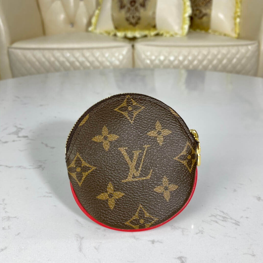 Louis Vuitton Christmas Animation 2020 Round Coin Purse M69749