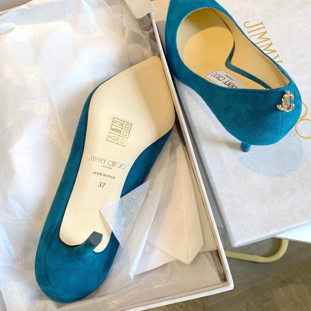 Jimmy Choo Romy Suede Point-Toe Pumps 120011