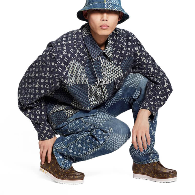 Louis Vuitton x Nigo Damier Giant Rib Jacket 1A7XBV