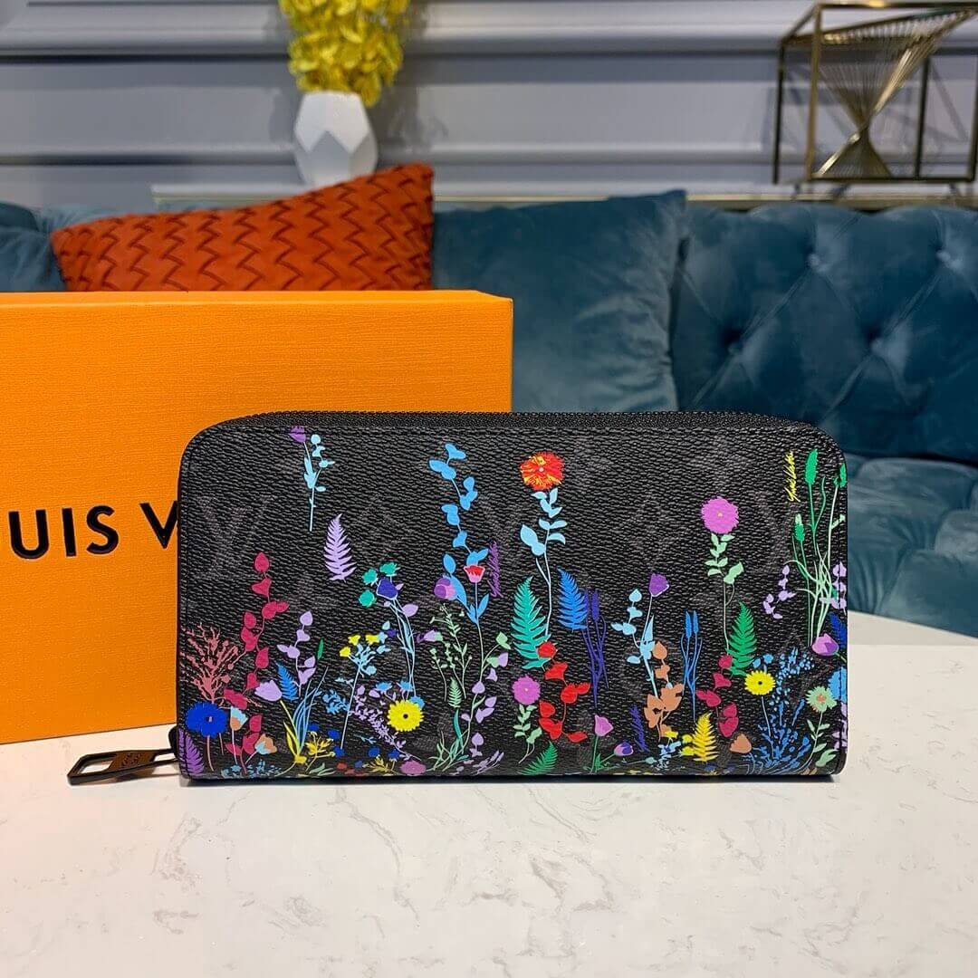 Louis Vuitton Flower Print Zippy Wallet M60017