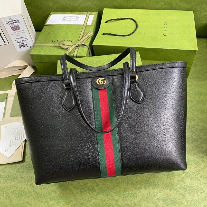 Gucci Ophidia Leather Tote 631685