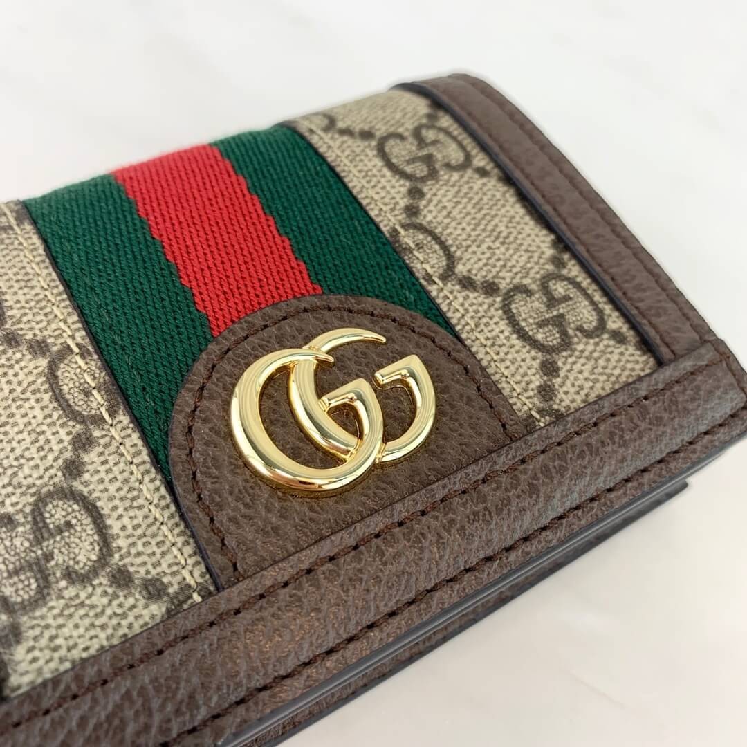 Gucci Ophidia GG Card Case Wallet 523155